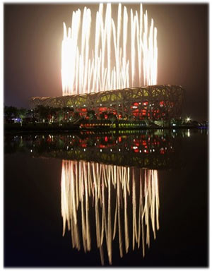 Olympic opening ceremonies, Beijing, 2008