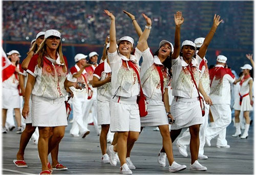 opening parade at 2008 Beijing Olympic Games