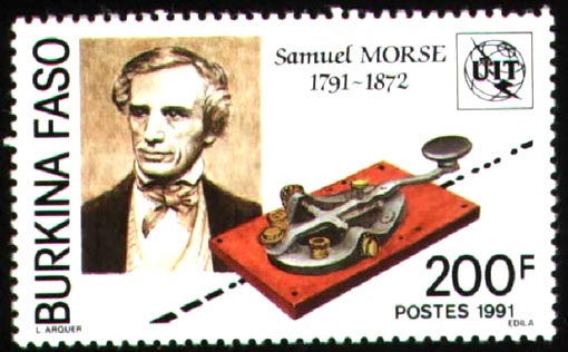 stamp: Samuel F. B. Morse