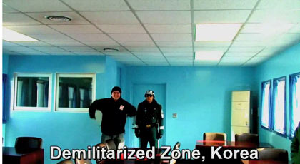 dancing in Demilitarized Zone, Korea
