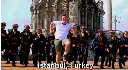 dancing in Istanbul, Turkey