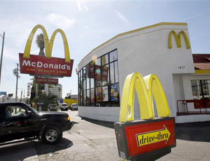 A Los Angeles McDonald's