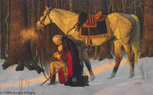 The Prayer of George Washington at Valley Forge