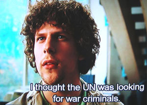 I thought the UN was looking for war criminals