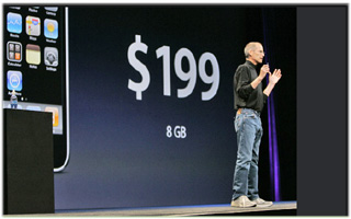 Apple CEO Steve Jobs introduces new Apple iPhone 3G