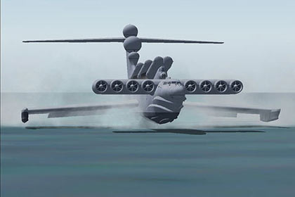 AlphaSim has released the LUN Ekranoplan, ‘Caspian Sea Monster’