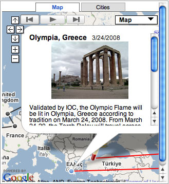Olympic Torch Ignited in Olympia Greece