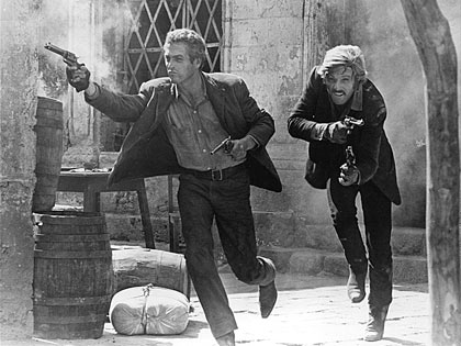 If Newman had a soulmate other than Woodward, it might have been Robert Redford. Together they created one of the most memorable duos in screen history with Butch Cassidy and the Sundance Kid. The two also remained close friends offscreen