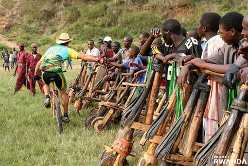 Wooden Bike Racing in Rwanda