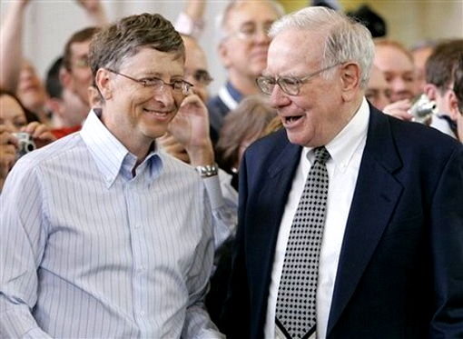 The Giving Pledge is the effort of Warren Buffett and Bill Gates to encourage billionaires to commit to giving away at least half their wealth.
