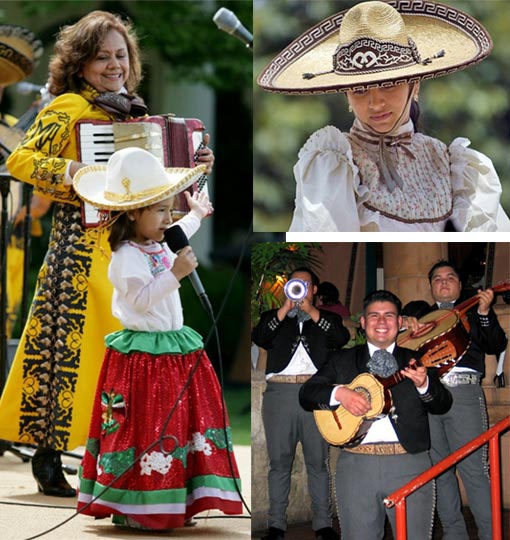 Top Right: Jessica De La Torre, 15, took part in a precision drill on horseback during yesterday's celebration of Cinco de Mayo in Old Town. The festival continues from 10 a.m. to 5 p.m today; Bottom Right: San Antonio Mariachi. It used to be that anywhere a group of Mexican-Americans lived, there was a chance for a festive Cinco de Mayo celebration. Now, Cinco de Mayo is celebrated across the United States, sometimes with more reverence for cerveza and margaritas than the rich history of the event. Top Right: Jessica De La Torre, 15, took part in a precision drill on horseback during yesterday's celebration of Cinco de Mayo in Old Town. The festival continues from 10 a.m. to 5 p.m today; Bottom Right: San Antonio Mariachi. It used to be that anywhere a group of Mexican-Americans lived, there was a chance for a festive Cinco de Mayo celebration. Now, Cinco de Mayo is celebrated across the United States, sometimes with more reverence for cerveza and margaritas than the rich history of the event.