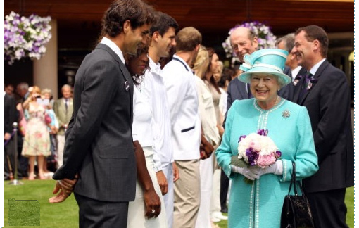 Wimbledon 2010: Queen Elizabeth II meets Williams sisters, Roddick, Federer, King, Navratilova