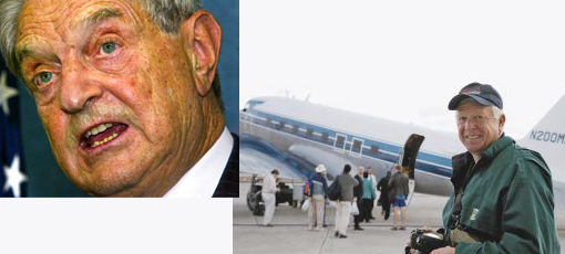 Left: Billionaire investor George Soros. Right: Foster Friess flew to Haiti after this year’s earthquake to deliver aid. His religious faith drives his philanthropy, he says: “I believe we are merely stewards, not owners, of what God has given to us.”