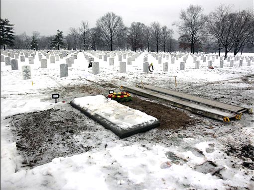 Grave Section 60 of Arlington National Cemetery is reserved for casualties of the wars in Afghanistan and Iraq.
