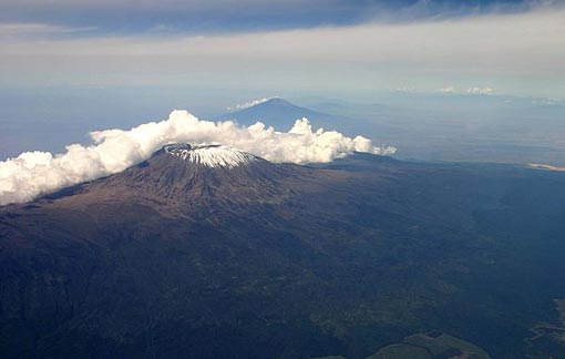 Kilimanjaro, taken from British Airways flight