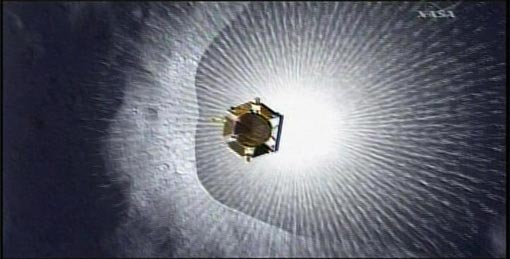 NASA Scientists, hoping to find ice on the moon, sent the rocket crashing into a lunar crater traveling at speeds over 1-mile-a-second