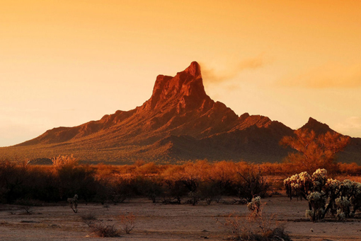 south face of Picacho Peak, Arizona, United States