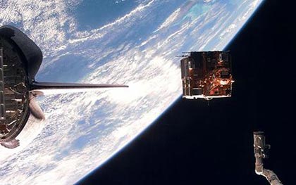 the satellite collision involved an Iridium commercial satellite, which was launched in 1997, and a Russian satellite launched in 1993
