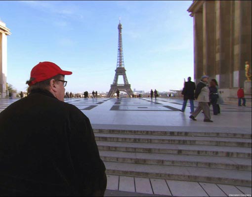 The first press screening of Michael Moore’s new documentary Sicko has taken place at the Cannes Film Festival. Associated Press: Sicko ‘could have been a college reunion: hugs, tears, laughter, photos, and a big friendly guy in shorts and sneakers organizing it all. But the guy in shorts was Michael Moore.’