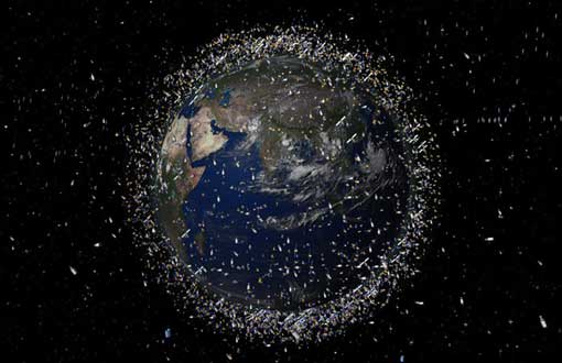 earth orbit is a junkyard