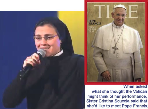 Sister Cristina Scuccia would like to meet Pope Francis