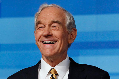 Dr. Ron Paul smiles