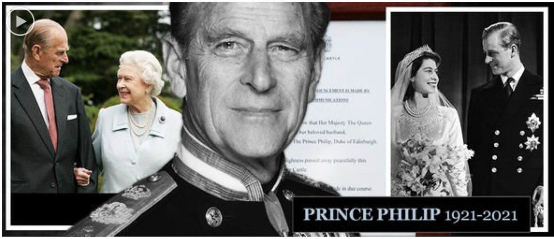 Prince Philip, Duke of Edinburgh, 1921-2021. World in grief with flags flown at half mast